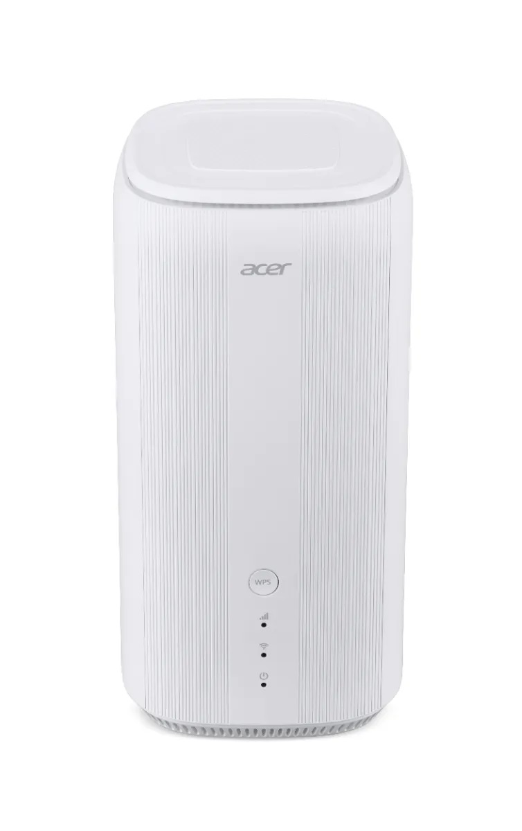 Acer Connect X6E Router 5G Wi-Fi 6E Tri-band (2,4 GHz/5 GHz/6 GHz) Gigabit Ethernet con NFC e tecnologia 4x4 MU-MIMO - Bianco