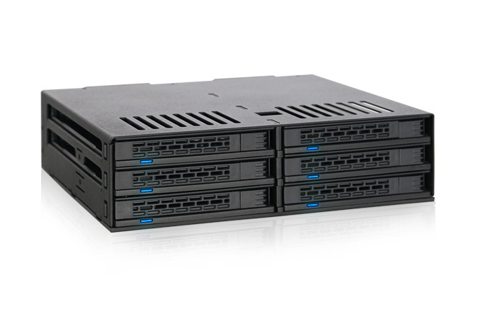 Icy Dock ExpressCage MB326SP-B Mobile Rack Hot Swap per 6 HDD/SSD 2.5
