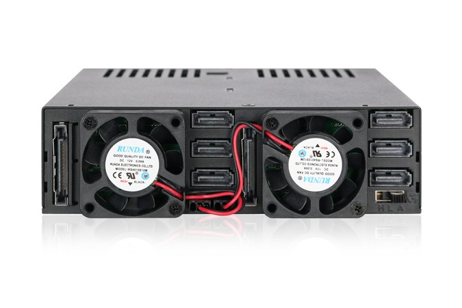 Icy Dock ExpressCage MB326SP-B Mobile Rack Hot Swap per 6 HDD/SSD 2.5