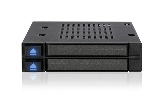 Icy Dock MB522SP-B docking station per unità di archiviazione Nero