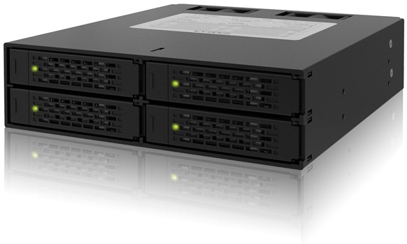 Icy Dock MB994SP-4S - Rugged Full Metal 4 Bay 2.5