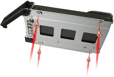 Icy Dock MB994SP-4S - Rugged Full Metal 4 Bay 2.5