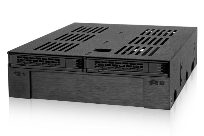 ICY Dock ExpressCage MB322SP-B - Rack mobile per 2 HDD/SSD da 2,5