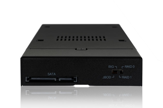 Icy Dock ToughArmor MB992SKR-B - Rack amovibile in metallo per 2 HDD/SSD da 2,5