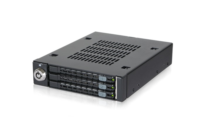 Icy Dock MB993SK-B - Mobile Rack Triple Bay 2.5