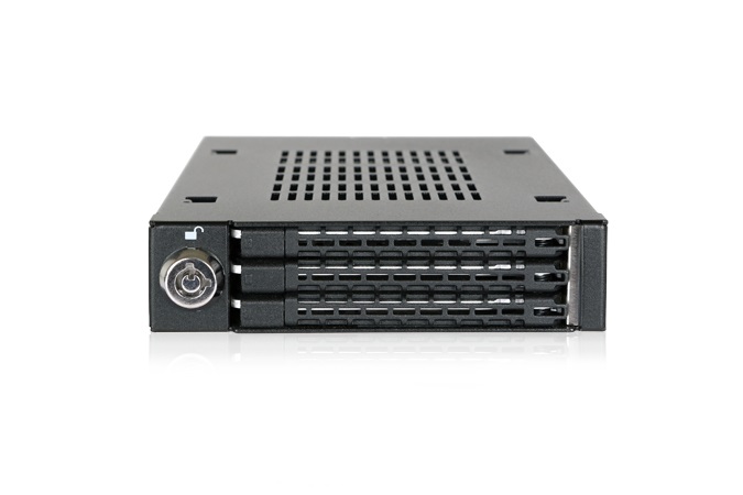 Icy Dock MB993SK-B - Mobile Rack Triple Bay 2.5