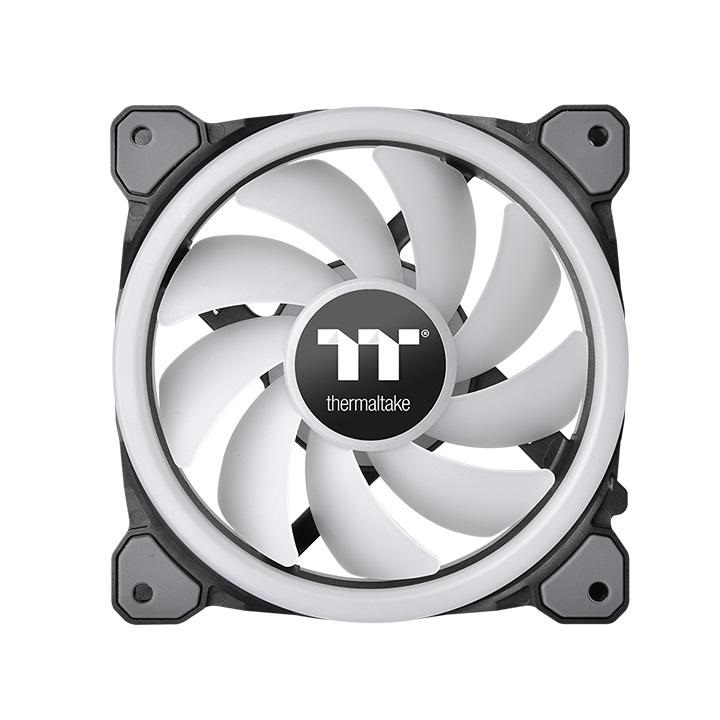 Thermaltake Riing Trio 12 LED RGB Radiator Fan TT Premium Edition - Ventilatore 12 cm, 500-1500 Giri/min, 19,8 dB, Alta Pressione Statica
