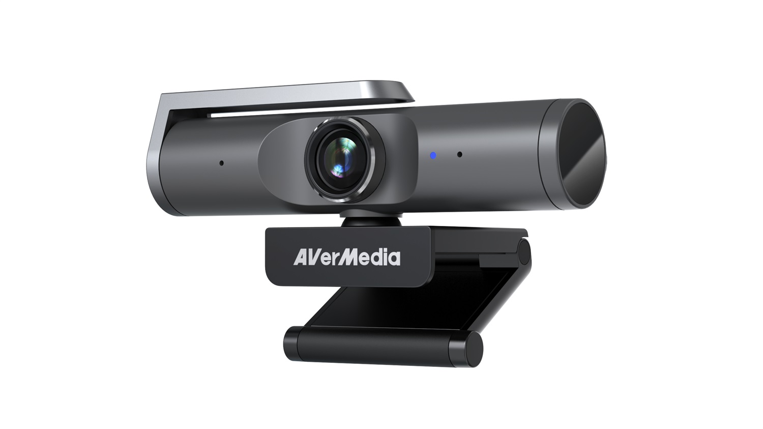 AVerMedia PW515 Webcam 4K Ultra HD Autofocus - 3840 x 2160 Pixel, AI Controlled, 100° Wide FoV per Videoconferenze e Streaming Live