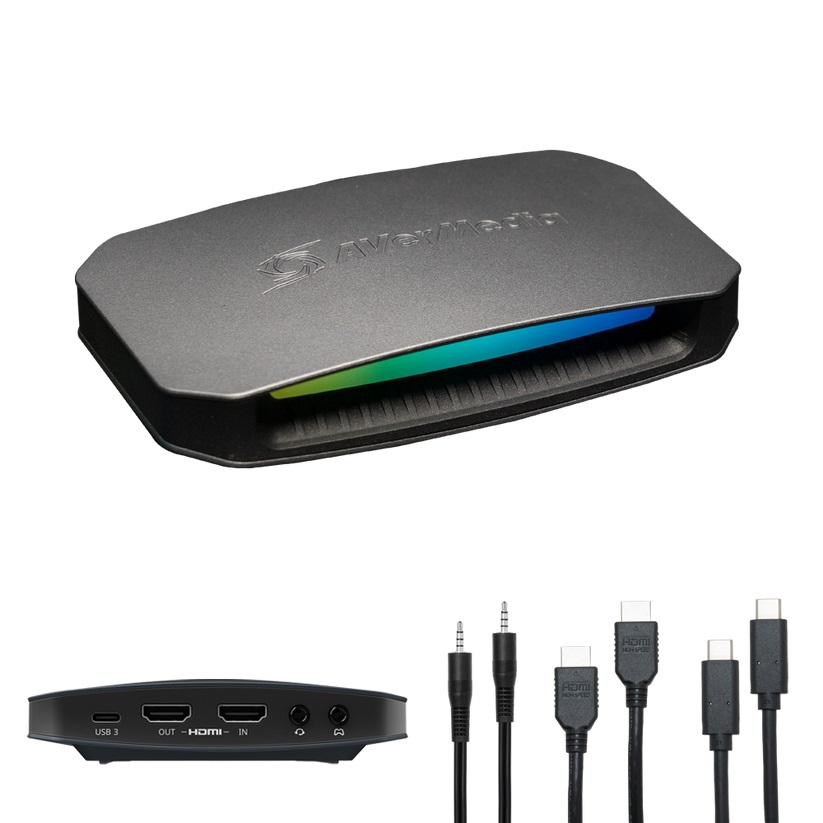 AVerMedia 61GC553G20BV Scheda di Acquisizione Video USB 3.2 Gen 1 per Streaming e Gaming con Supporto VRR e HDR