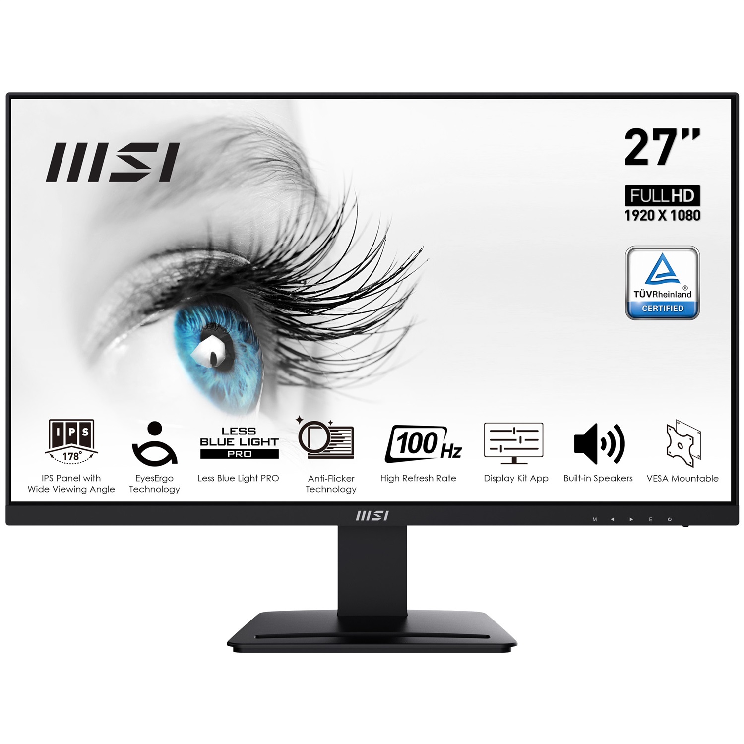 MSI Pro MP273A Monitor 27