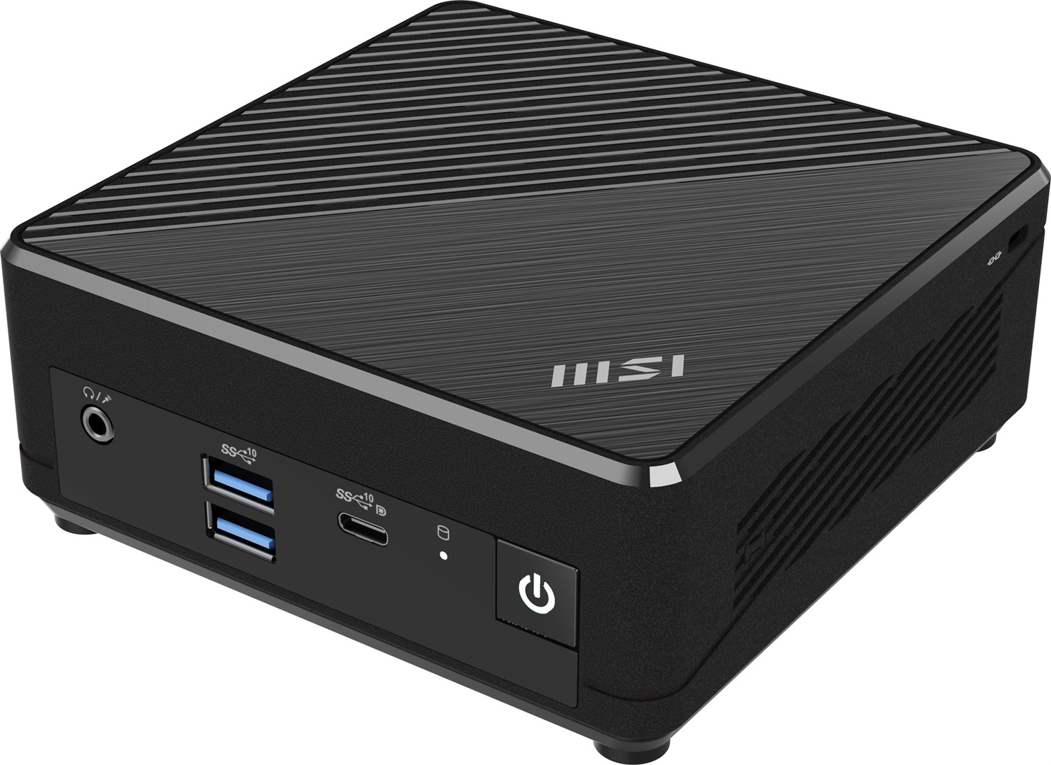 MSI Cubi N ADL-002BEU Mini PC Barebone Nero con Intel N100, 0,69L, fino a 16GB DDR4, HDD & SSD supportati, Wi-Fi 5
