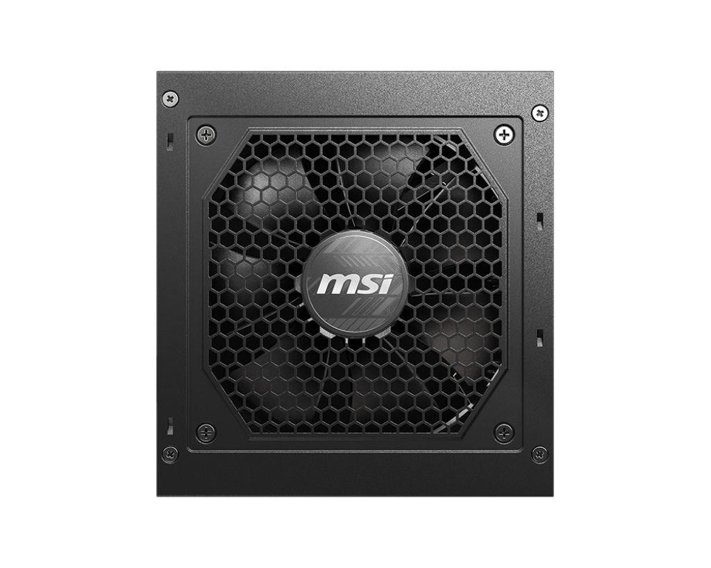 MSI MAG A750GL PCIE5 Alimentatore 750W, 80 Plus Gold, Completamente Modulare, ATX 3.0, Supporto GPU PCIe 5.0, Ventola FDB da 120 mm, Cavi Neri Piatti