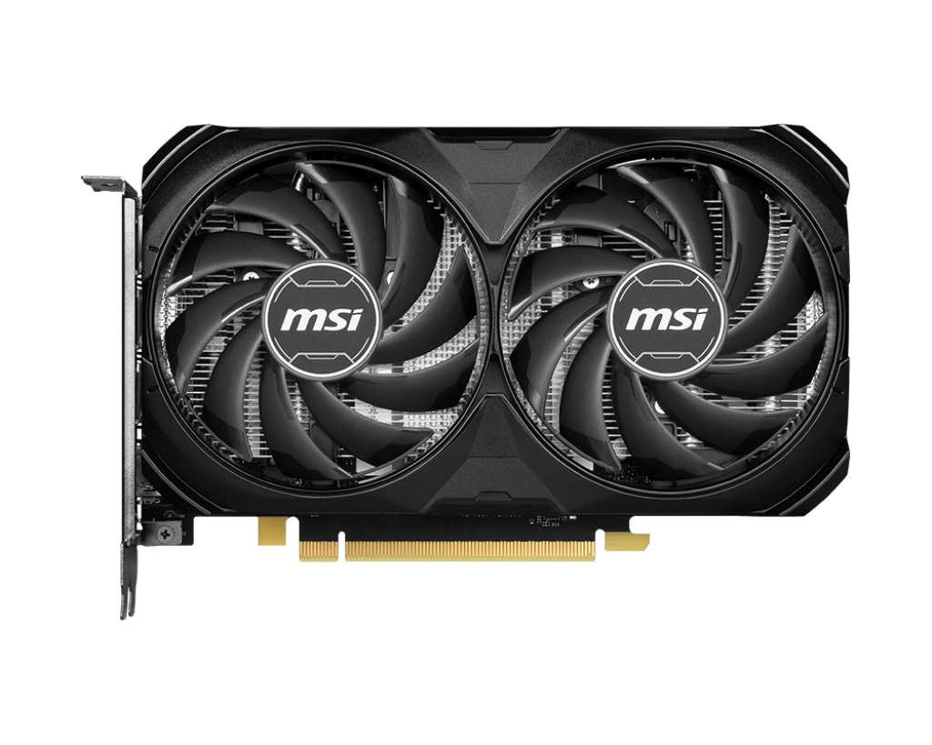MSI GeForce RTX 4060 Ti VENTUS 2X BLACK 16G OC - Scheda Video NVIDIA con 16 GB GDDR6, 128 bit, PCIe Gen 4, 3x DisplayPort, 1x HDMI, Ventole TORX 4.0