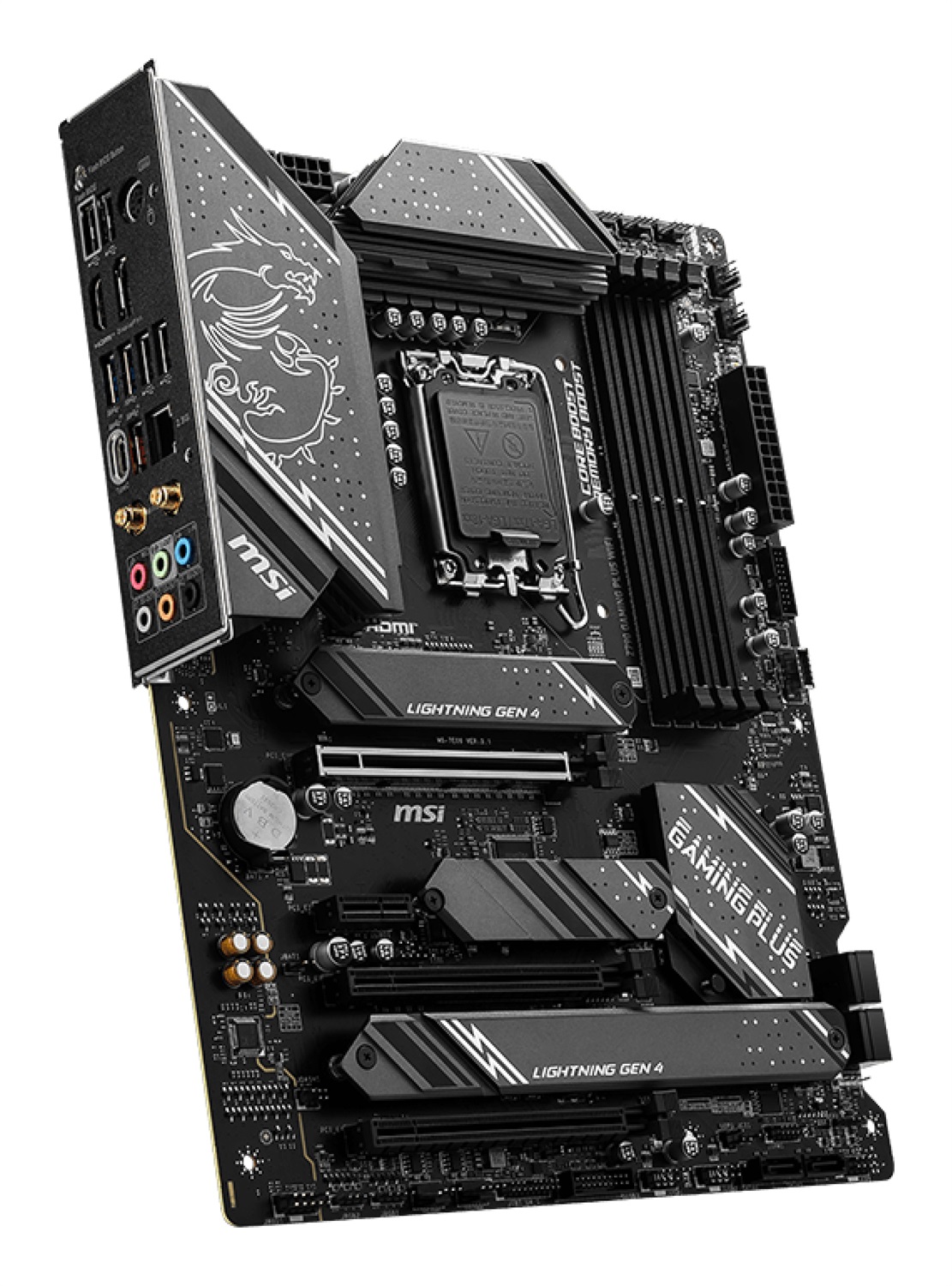 MSI Z790 GAMING PLUS WIFI - Scheda Madre ATX LGA 1700 con Chipset Intel Z790, Supporto DDR5 fino a 192 GB, PCIe 5.0, Wi-Fi 6E e LAN 2.5G