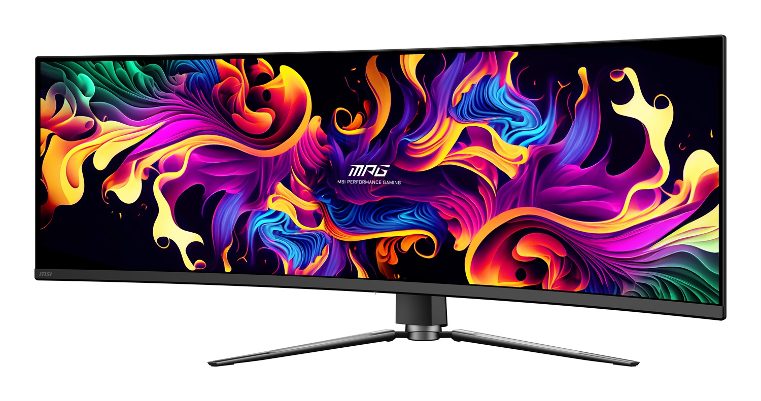 MSI MPG 491CQP QD-OLED Monitor Gaming Curvo 49