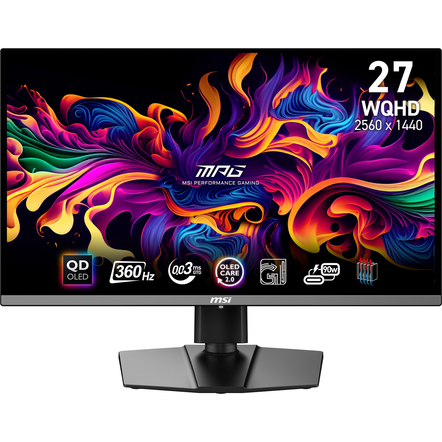 MSI MPG 271QRX QD-OLED Monitor Gaming 26,5