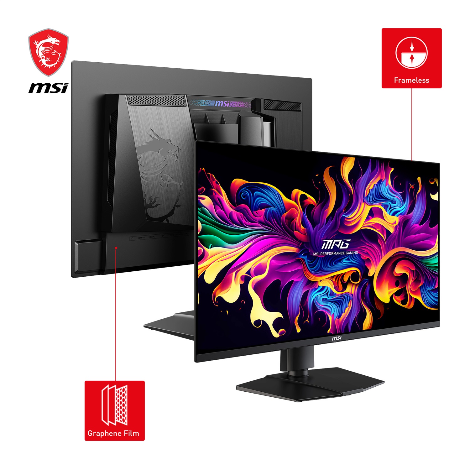 MSI MPG 271QRXDE QD-OLED Monitor Gaming 67,3 cm (26.5