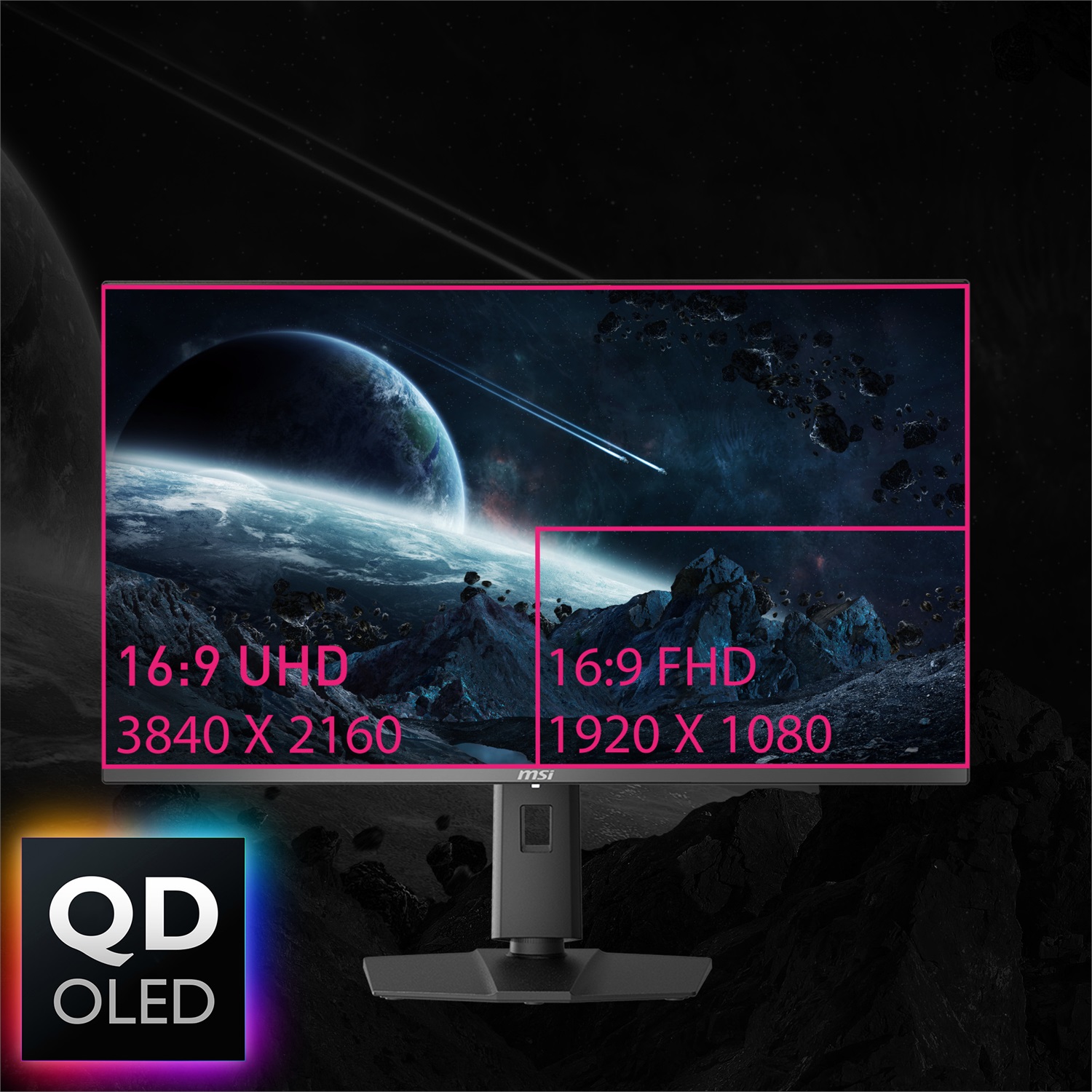 MSI MPG 321URXDE QD-OLED Monitor Gaming 80 cm (31.5