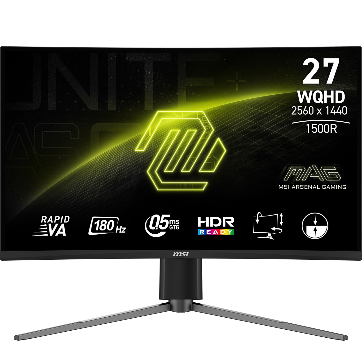 MSI MAG 27CQ6PF Monitor Gaming 27
