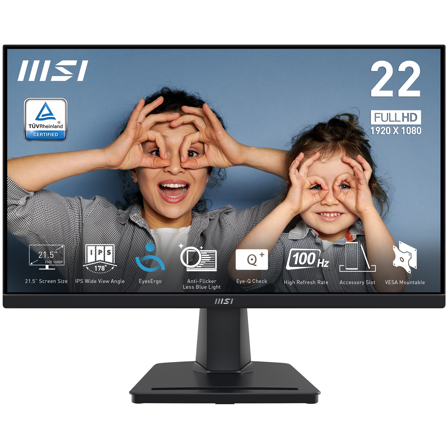 MSI PRO MP225 Monitor 21,5