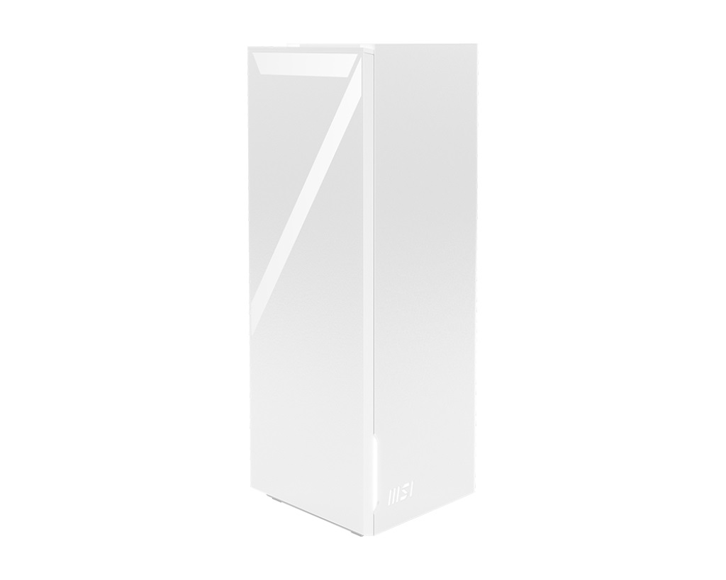 MSI Roamii BE Lite Mesh System 1-pack Dual-Band Wi-Fi 7 (802.11be) 3600 Mbps, 2.5G & Gigabit LAN, Copertura Fino a 269 m², Installazione Semplice, Controllo Parentale e Sicurezza Avanzata