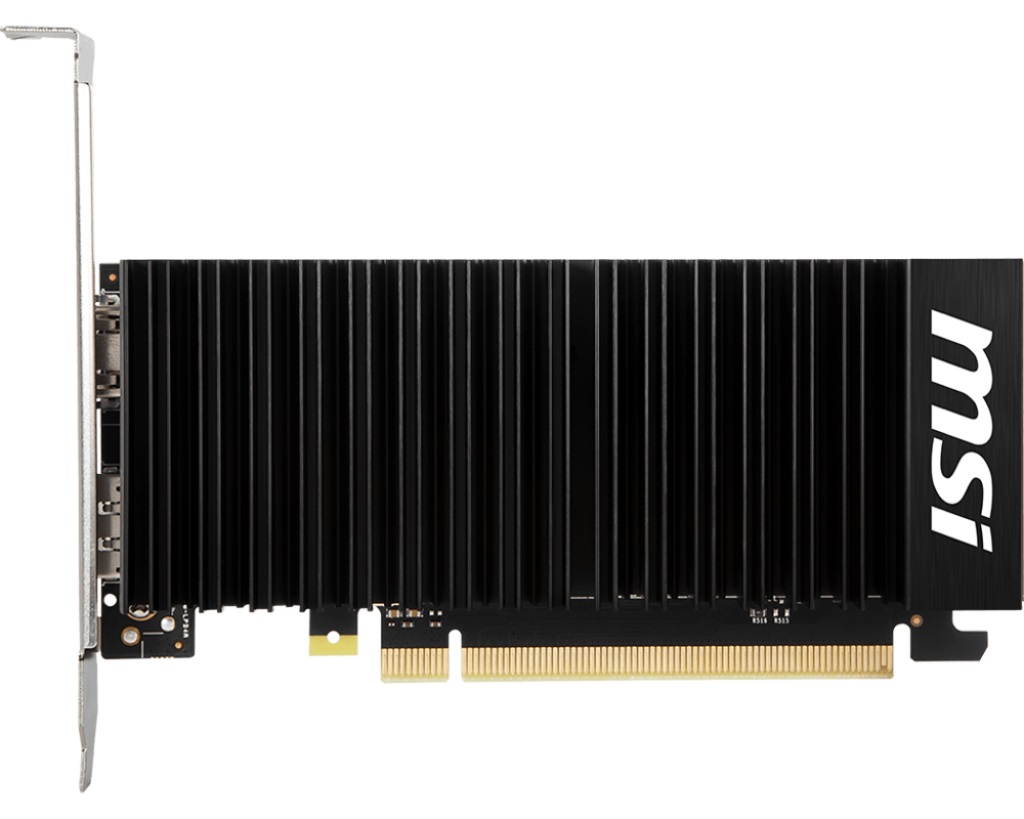 MSI GeForce GT 1030 4GHD4 LP OC - Scheda Video 4 GB GDDR4, 64 bit, PCIe 3.0, HDMI e DisplayPort