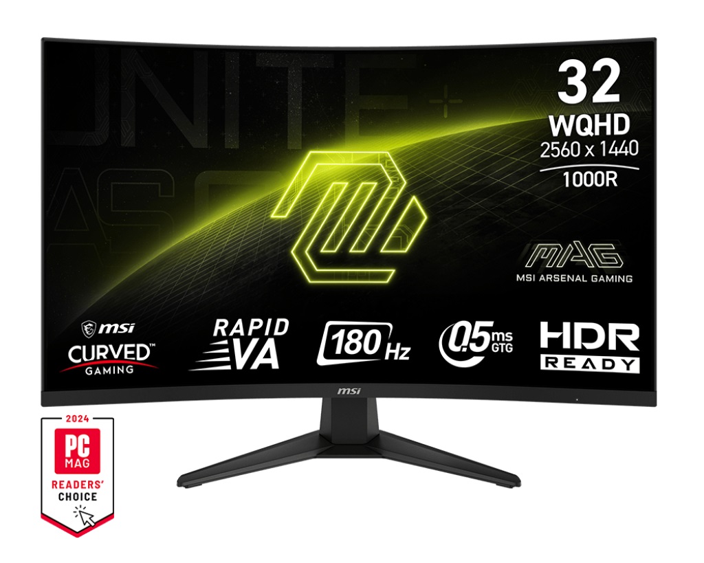 MSI MAG 325CQF Monitor Curvo 31,5