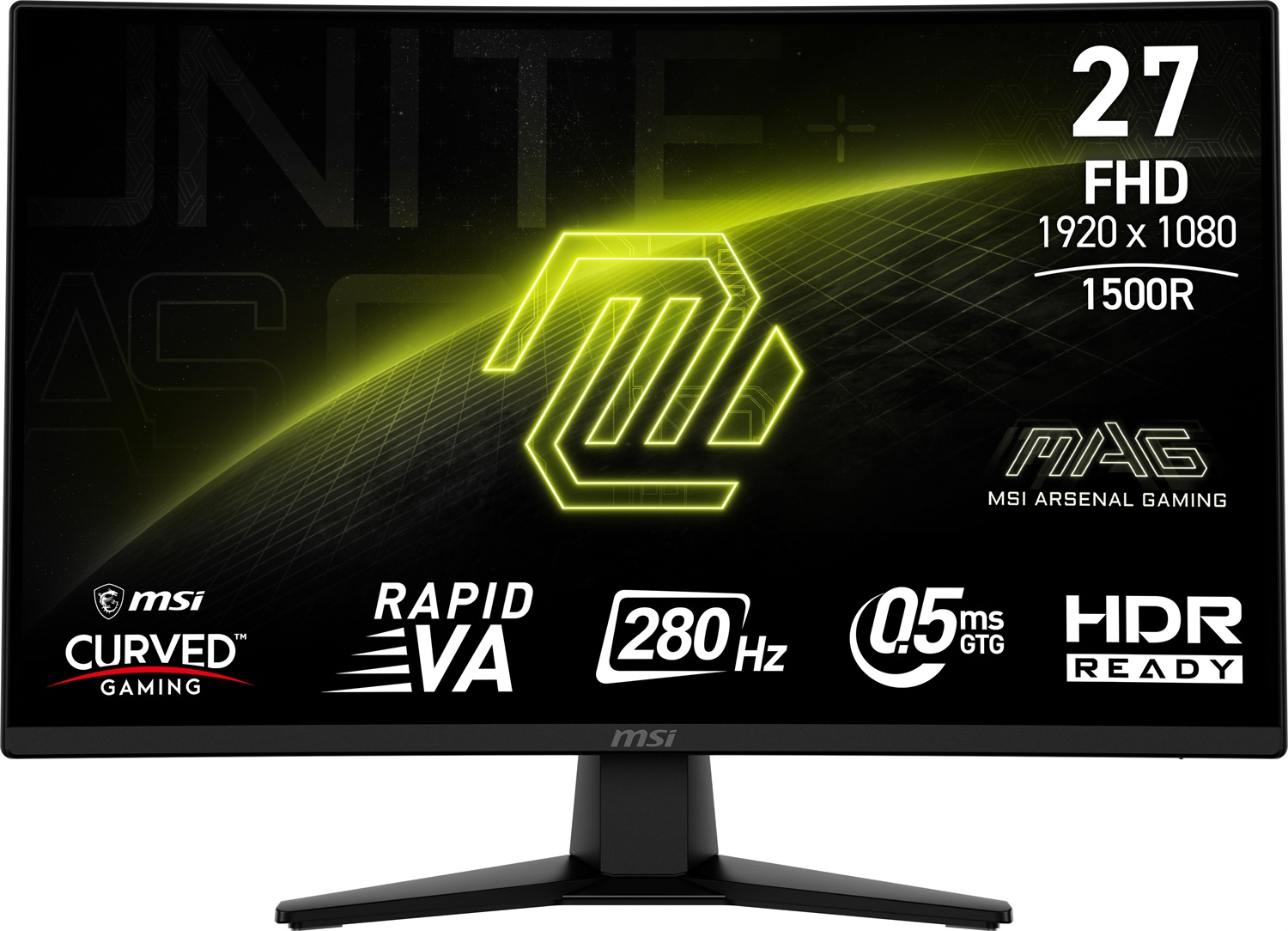MSI MAG 274CXF Monitor Gaming Curvo 27