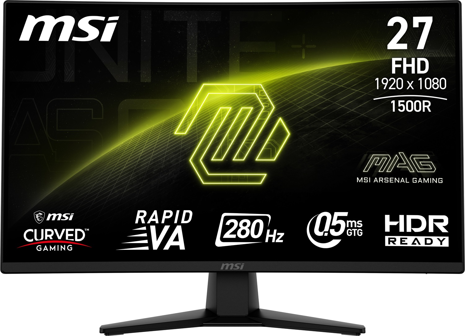 MSI MAG 274CXF Monitor Gaming Curvo 27