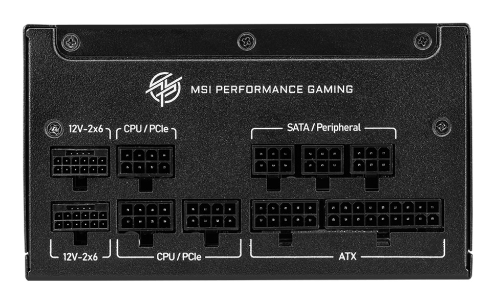 MSI MPG A850GS PCIE5 Alimentatore 850 W 80 Plus Gold ATX 3.1 Fully-Modular con supporto GPU PCIe 5.1