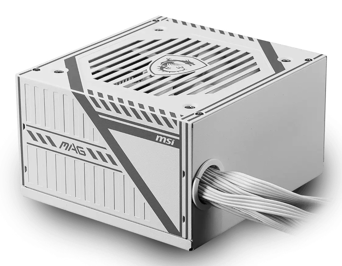 MSI MAG A650BNL Alimentatore 650W 80 PLUS Bronze ATX 24-pin Bianco