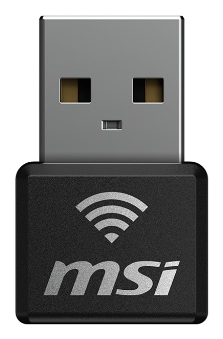 MSI AX1800 Nano Adattatore USB WiFi 6 - Doppia Banda 2.4G/5G, Velocità fino a 1201 Mbps, Compatibile con Windows 11/10, Formato da Viaggio