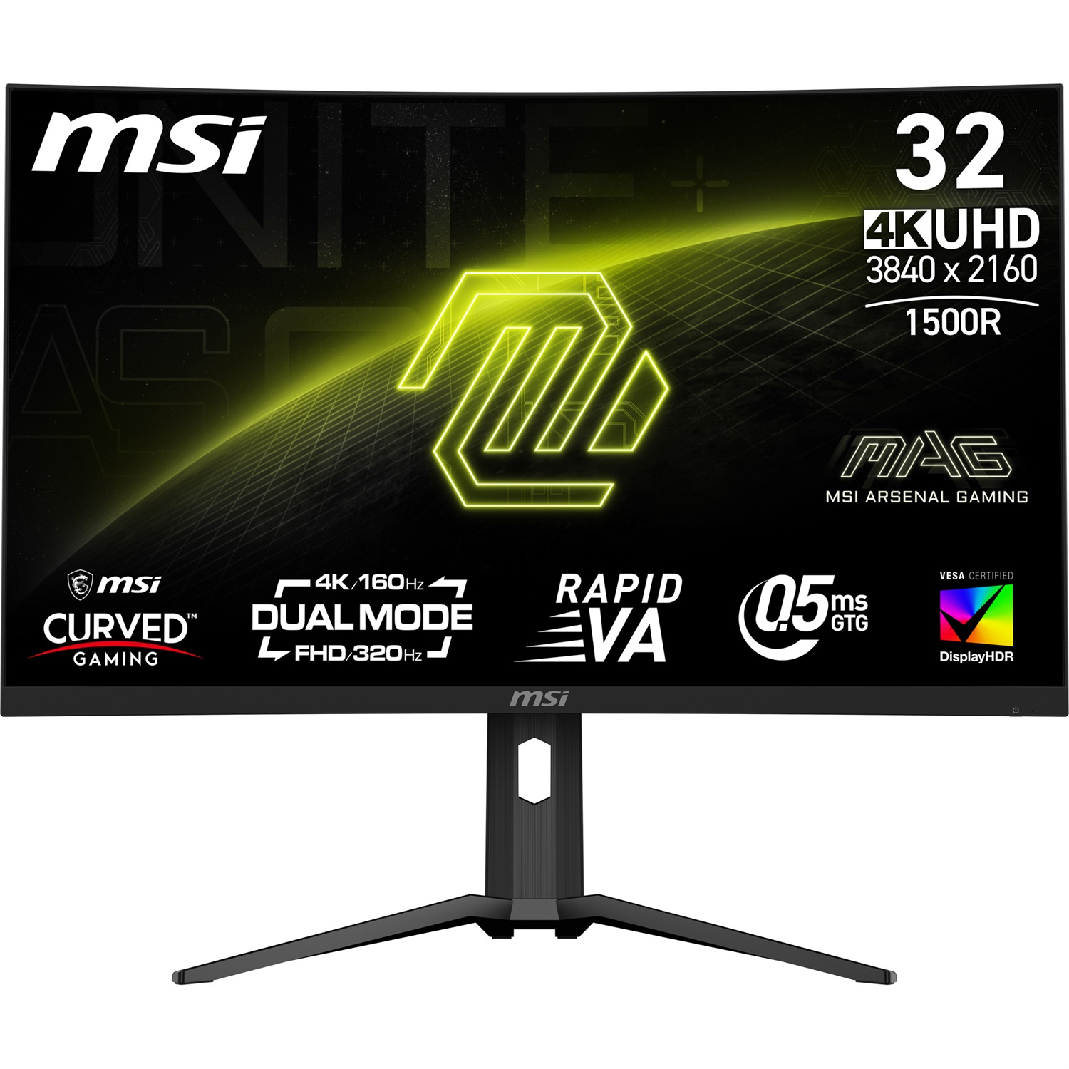 MSI MAG 321CUPDF Monitor Gaming Curvo 31.5