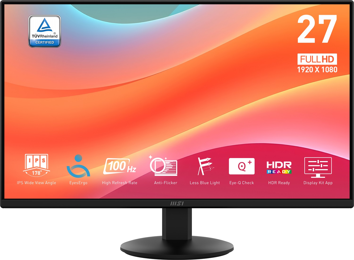 MSI PRO MP272L Monitor 27