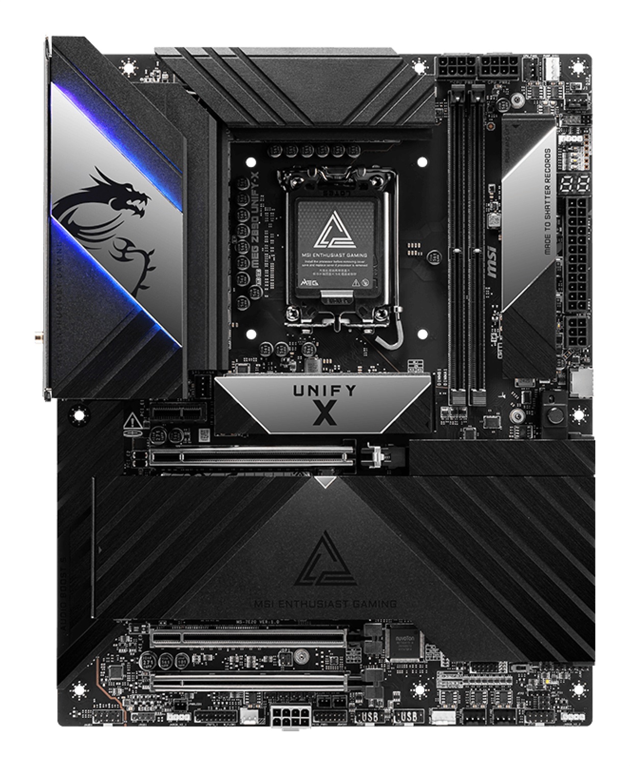 MSI MEG Z890 UNIFY-X Scheda Madre ATX Intel Z890 LGA 1851 (Socket V1) con supporto DDR5 fino a 128 GB