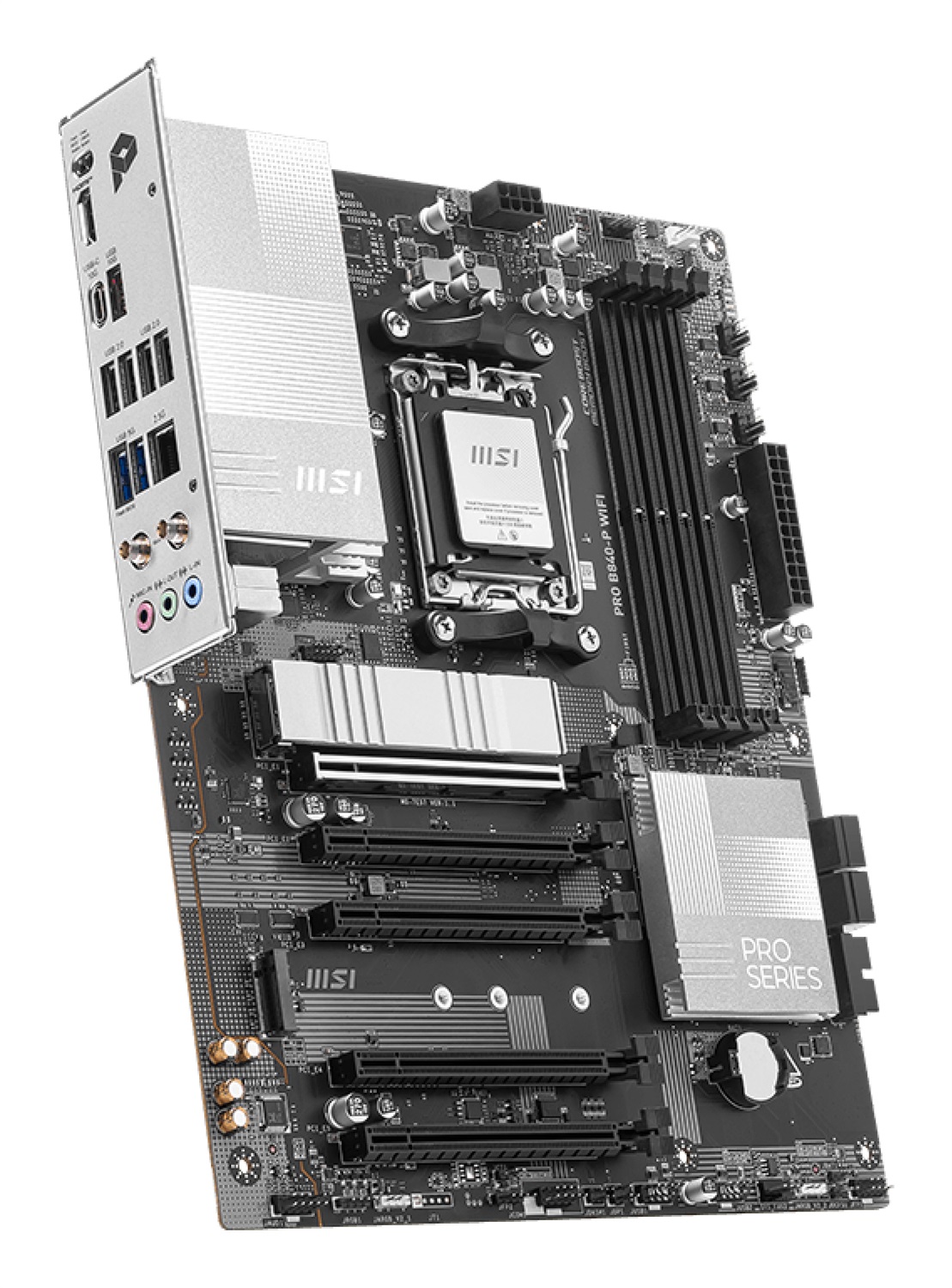 MSI PRO B840-P WIFI Scheda Madre ATX AM5 con supporto per processori AMD Ryzen e memoria DDR5 fino a 256 GB