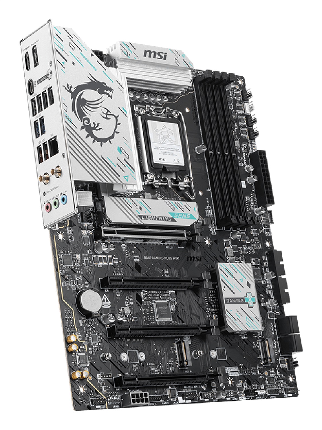 MSI B860 GAMING PLUS WIFI - Scheda Madre ATX LGA 1851 con supporto DDR5 fino a 256 GB e Wi-Fi 7
