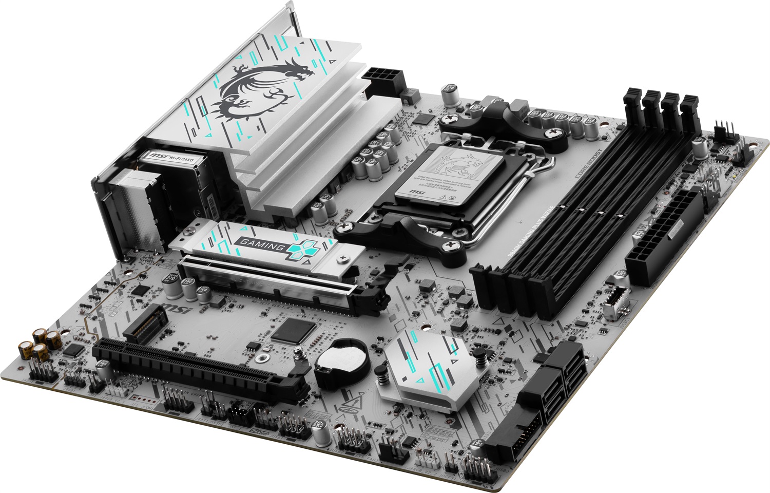 MSI B840M GAMING PLUS WIFI6E - Scheda Madre AMD AM5 Micro ATX con supporto per DDR5 e WiFi 6E