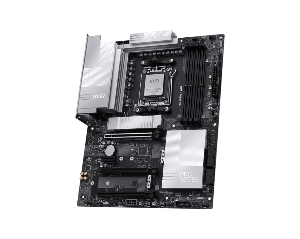 MSI PRO X870E-P WIFI - Scheda Madre ATX Socket AM5 per AMD Ryzen 7000/8000/9000, DDR5, Wi-Fi