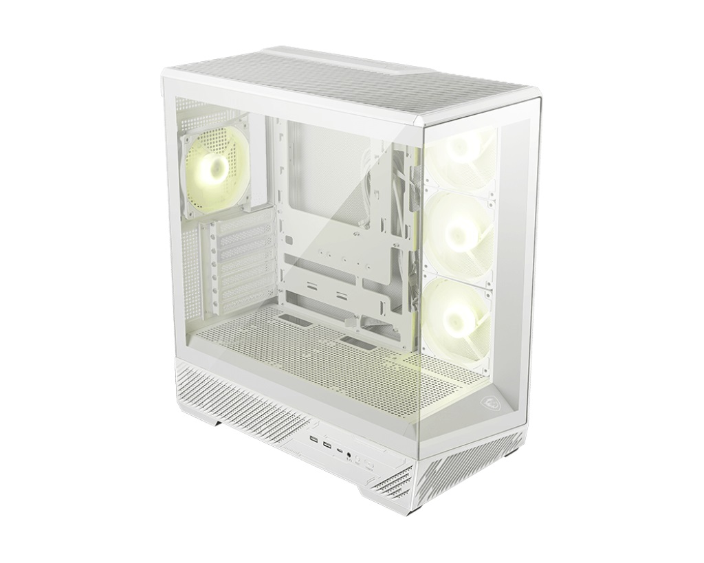 MSI MAG PANO 130R PZ WHITE computer case Midi Tower Bianco