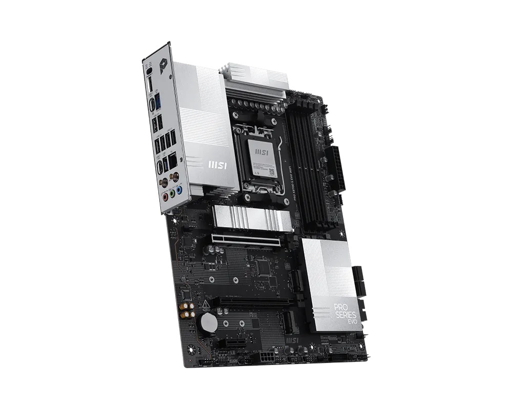 MSI PRO X870E-S EVO WIFI - Scheda Madre ATX AMD X870E Socket AM5 per Processori RYZEN 9000