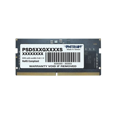Patriot Memory Signature PSD516G560081S - Memoria RAM 16 GB (1 x 16 GB) DDR5 5600 MHz SO-DIMM