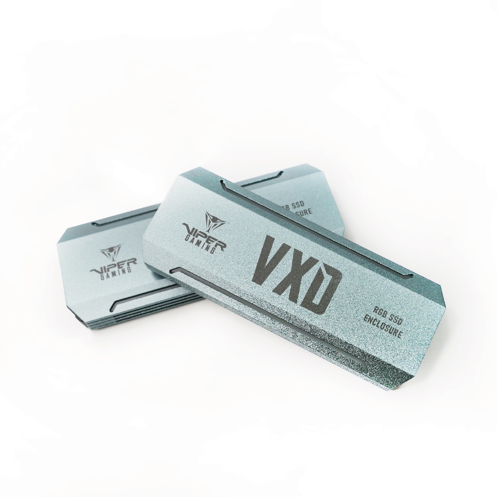 Patriot Memory VXD Box Esterno SSD M.2 PCIe 3.0 Argento - 10 Gbit/s, Hot-swap, Supporto per SSD 2230/2242/2260/2280
