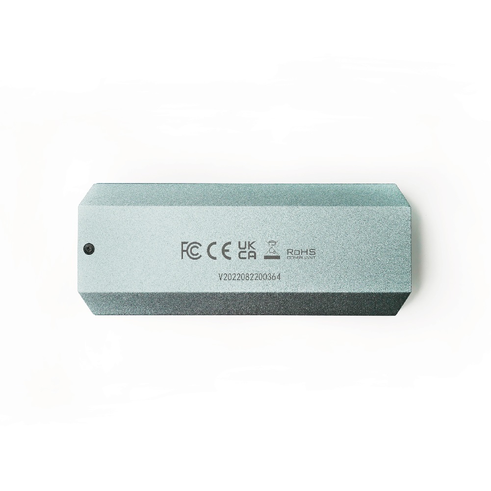 Patriot Memory VXD Box Esterno SSD M.2 PCIe 3.0 Argento - 10 Gbit/s, Hot-swap, Supporto per SSD 2230/2242/2260/2280