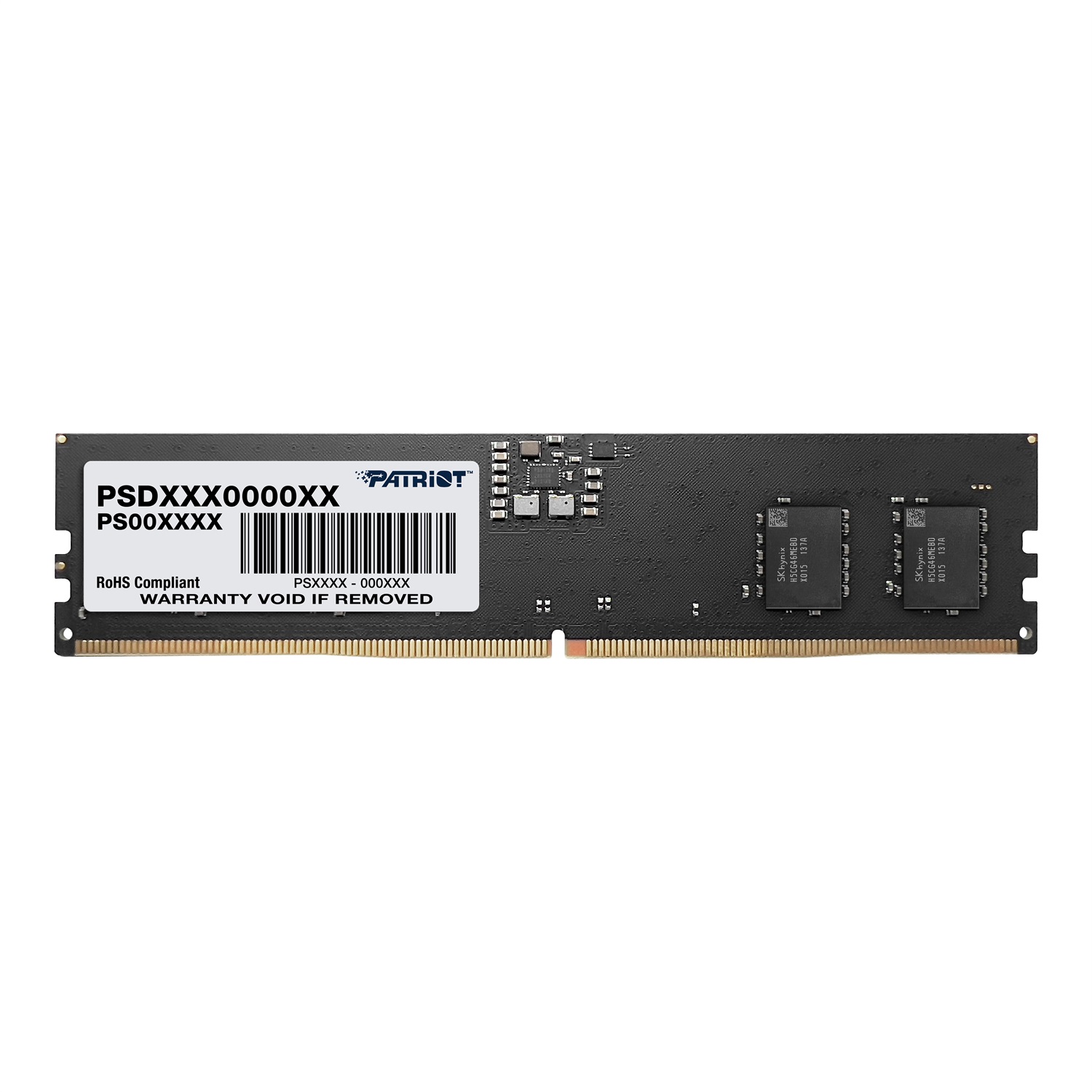 Patriot RAM DIMM DDR5 16GB 5600MHz CL46 1.1V - Memoria per PC/Server
