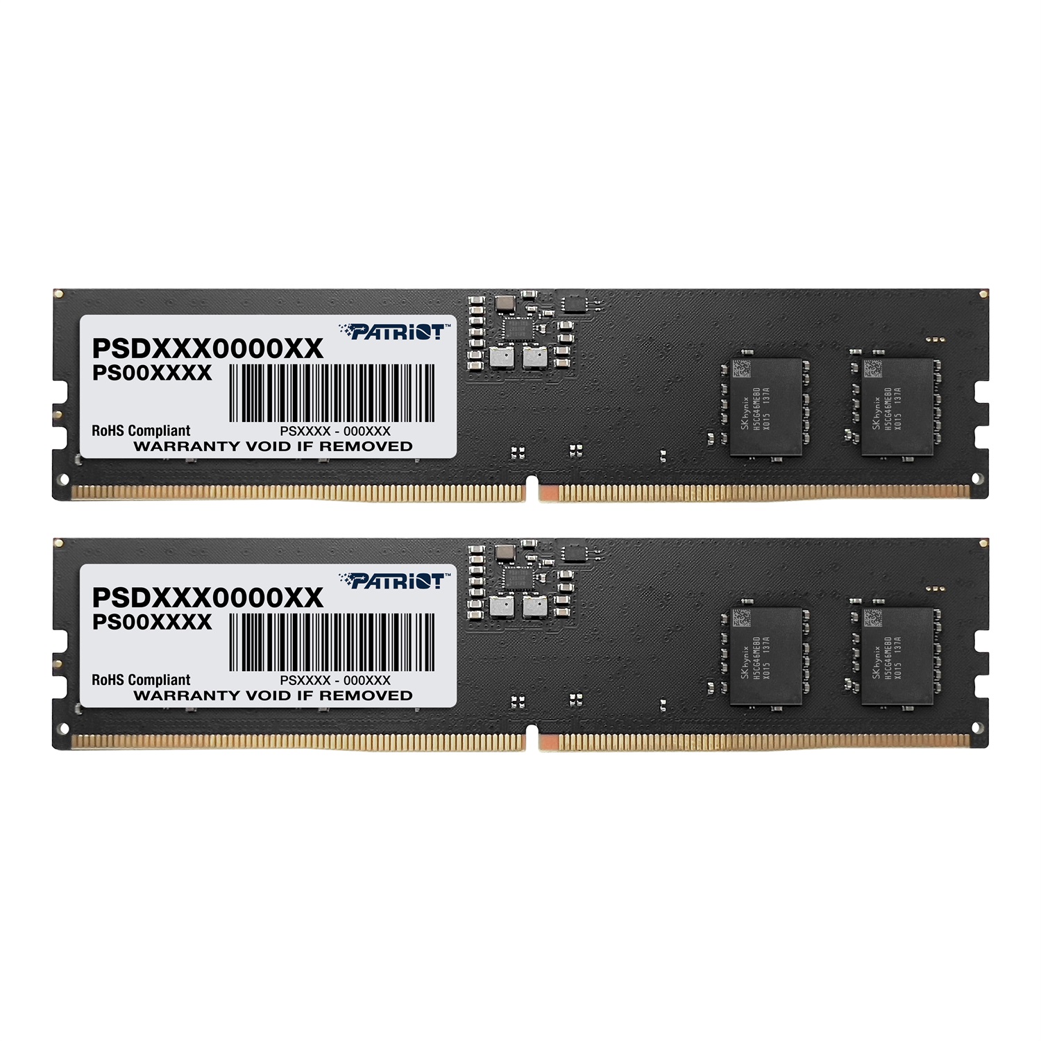 Patriot RAM DIMM DDR5 16GB 5600MHz CL46 1.1V - Memoria per PC/Server