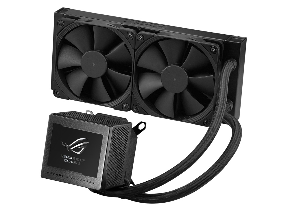 ASUS ROG RYUJIN III 240 Raffreddatore di liquidi tutto in uno 12 cm Nero con LCD 3,5