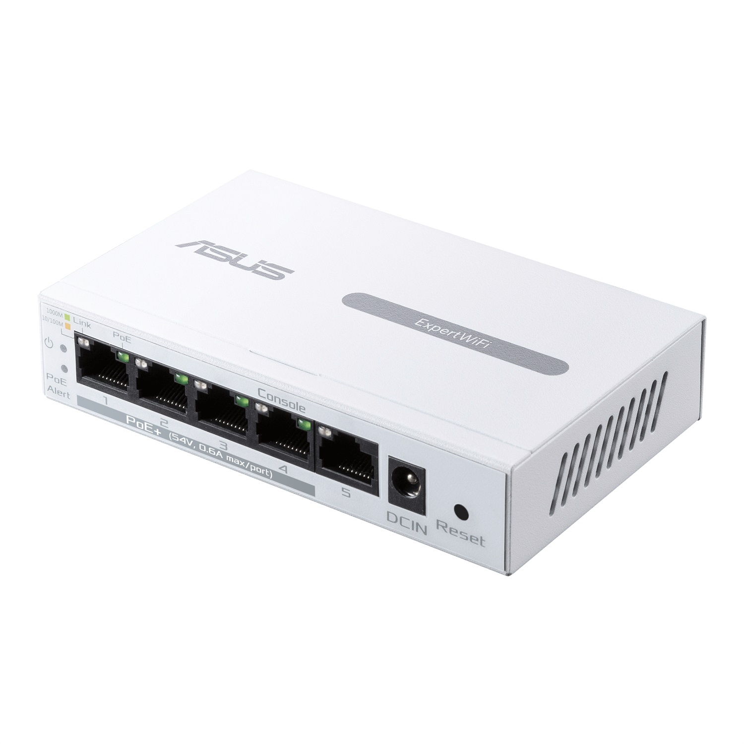 ASUS ExpertWiFi EBP15 Switch PoE Smart Managed 5 Porte Gigabit Ethernet (10/100/1000) con 4 Porte PoE e 60 W di Potenza