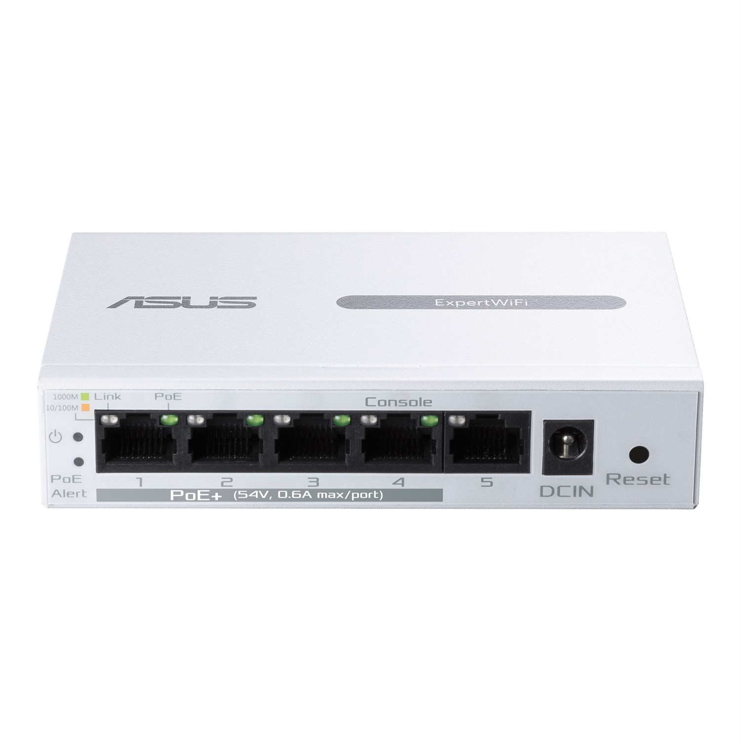 ASUS ExpertWiFi EBP15 Switch PoE Smart Managed 5 Porte Gigabit Ethernet (10/100/1000) con 4 Porte PoE e 60 W di Potenza