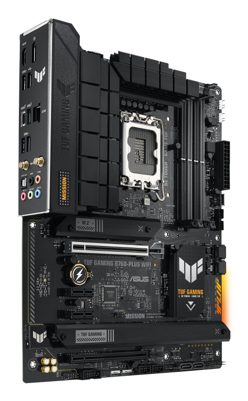ASUS TUF Gaming B760-Plus WIFI Scheda Madre ATX LGA 1700 con Intel B760, DDR5 fino a 128 GB, WiFi 6E, PCIe 5.0 e 3 Slot M.2